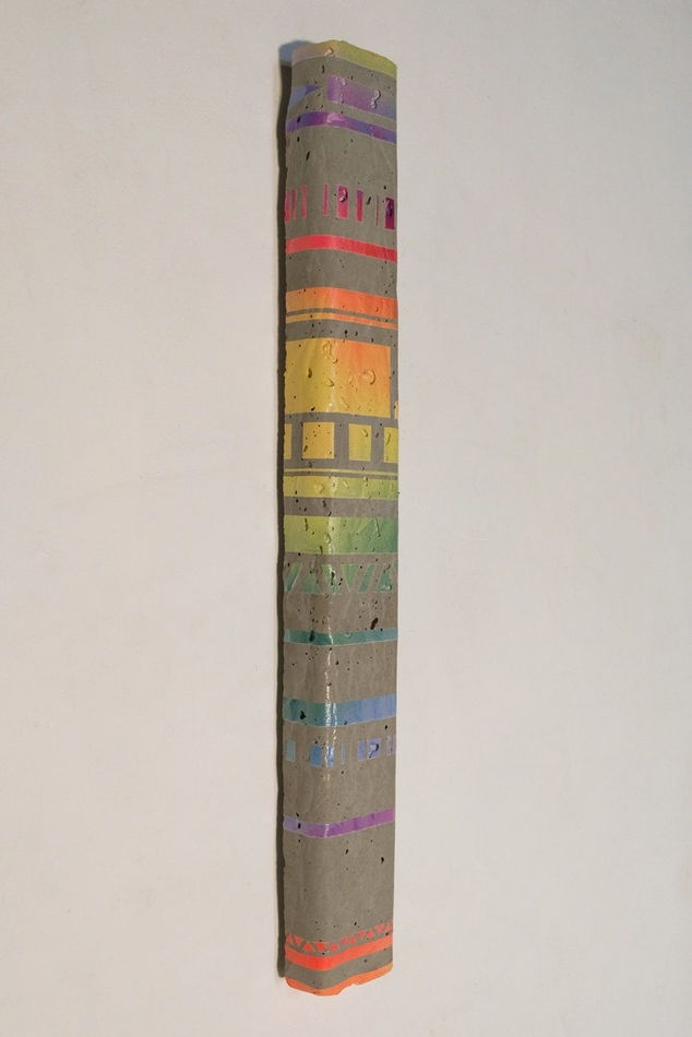Alexis Arnold, Bar Graph in ROYGBIV, 2018