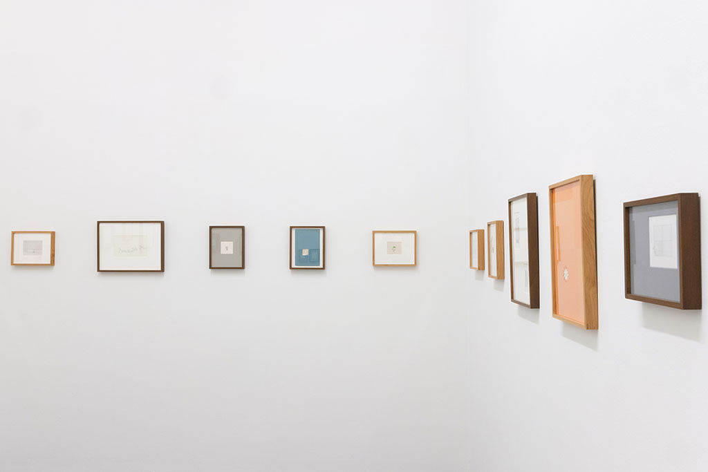 Install photo of Sara Hagale solo exhibition