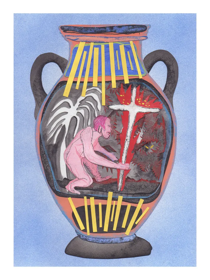 David Heo, Untitled (Look Out), 2021