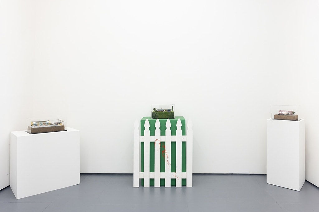 installation image of artworks