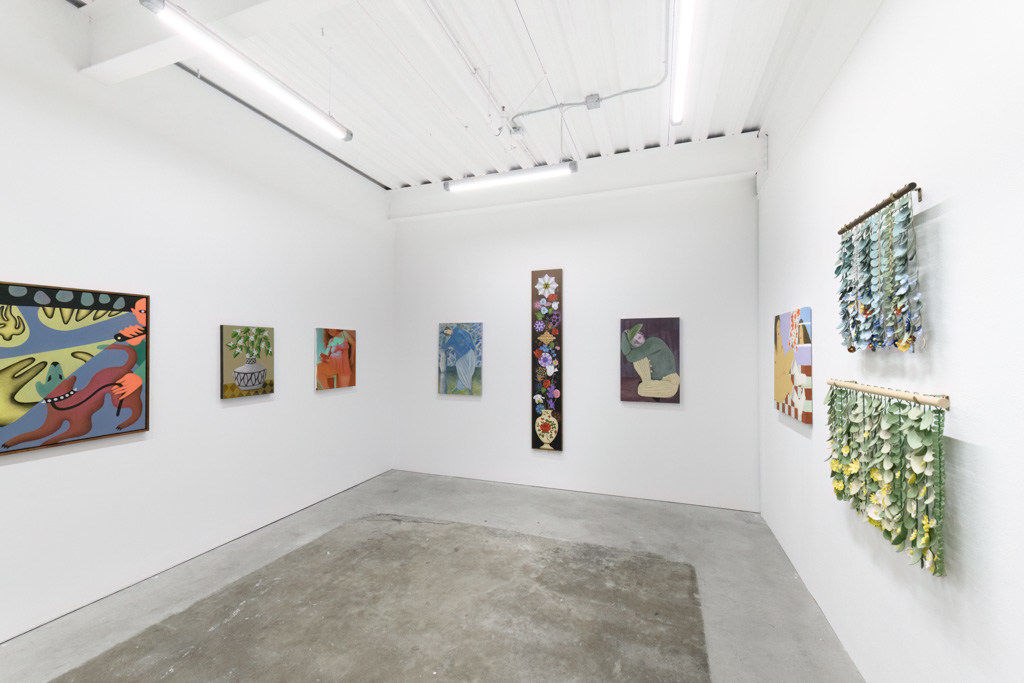 Installation view of 