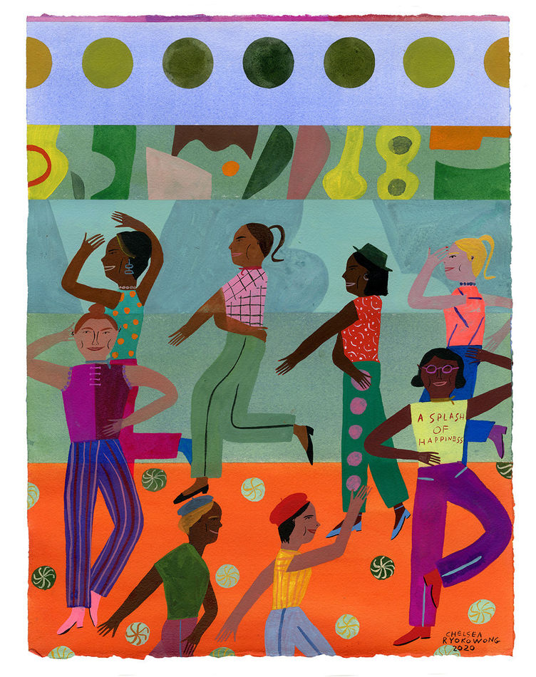 Chelsea Wong, Splash of Happiness, 2020