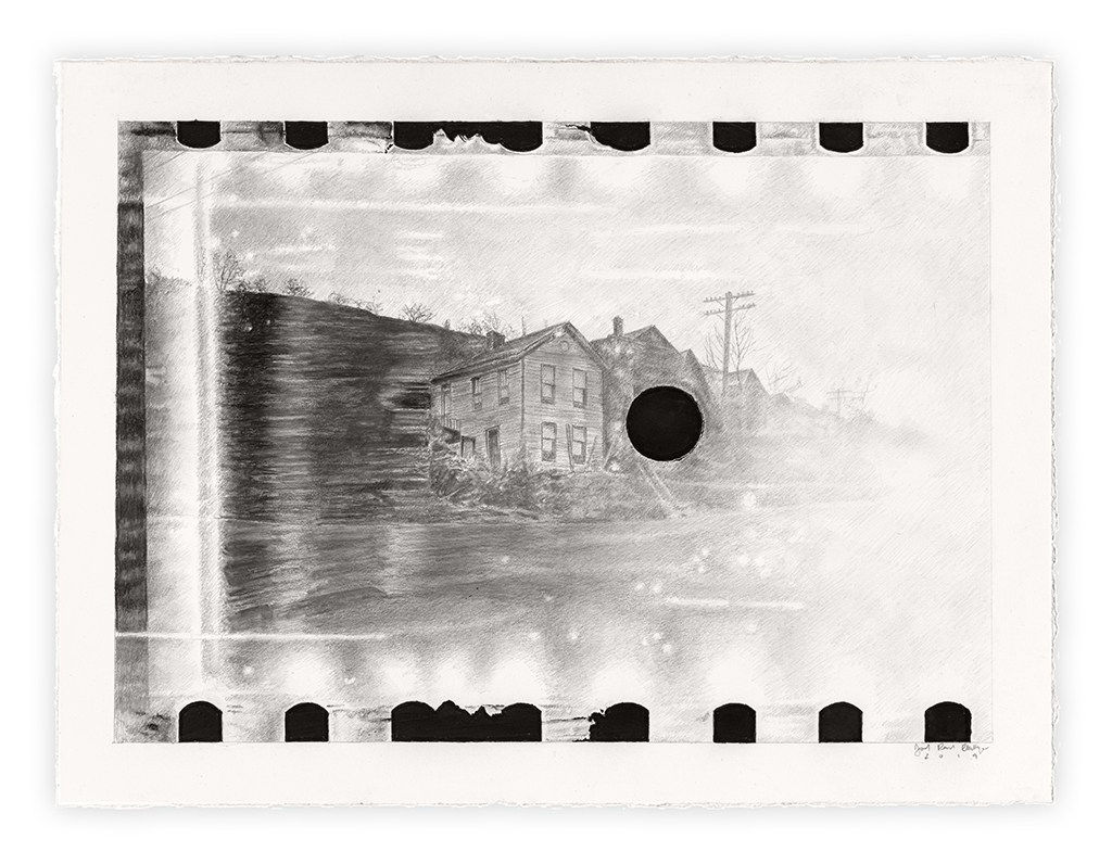 Joel Daniel Phillips, Killed Negative #5 / After Carl Mydans, 2020