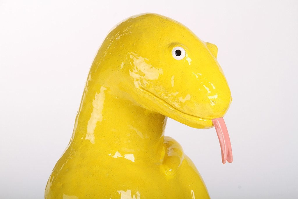 Lorien Stern, Albino Komodo Dragon, 2020