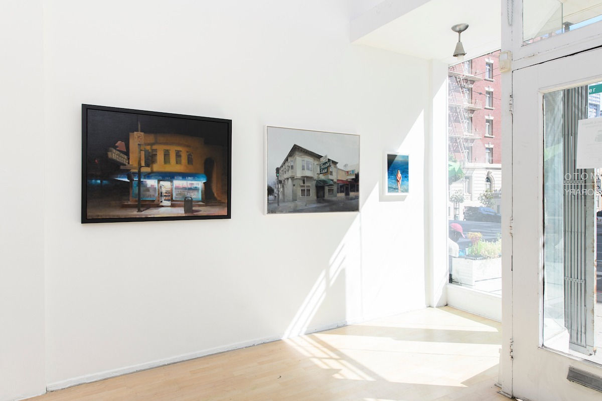 install view of artwork