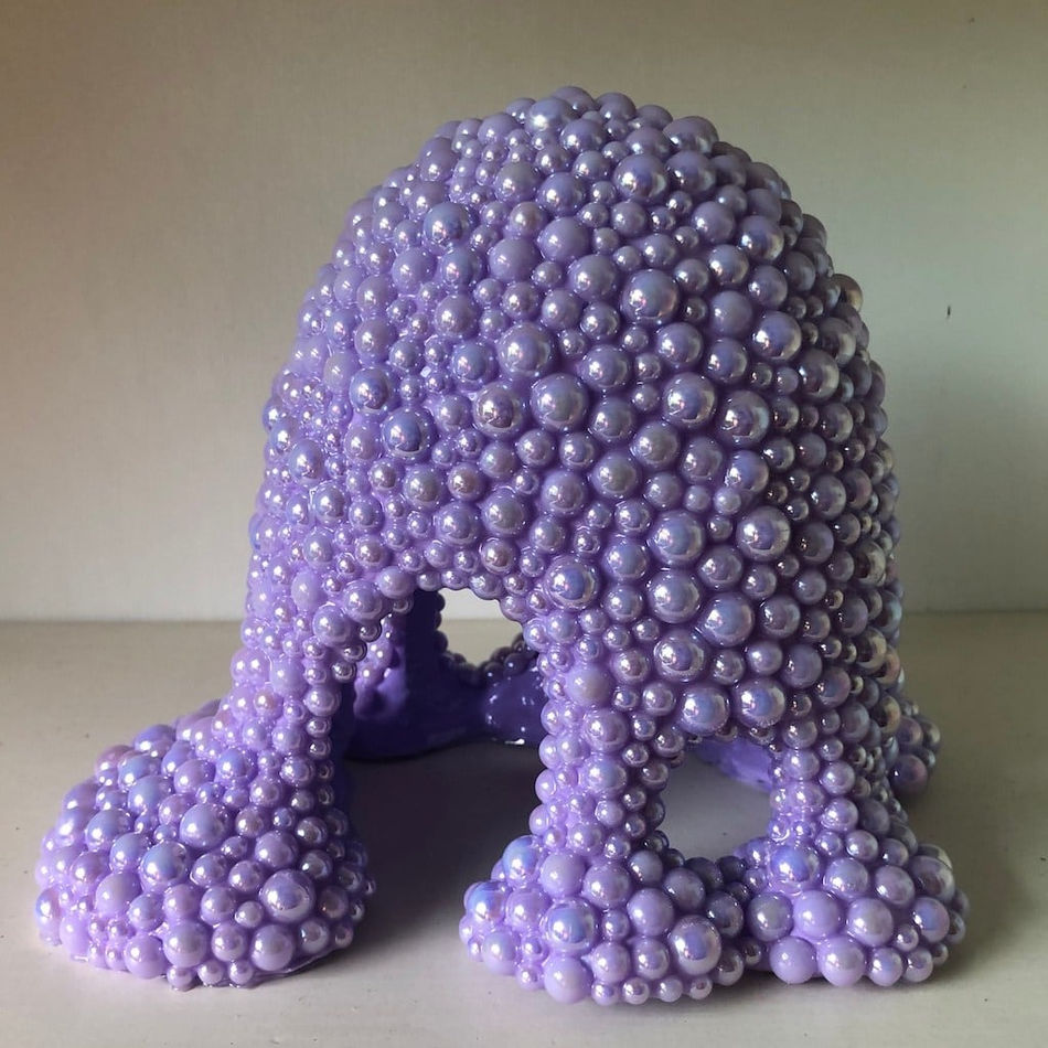 Dan Lam dripping sculpture