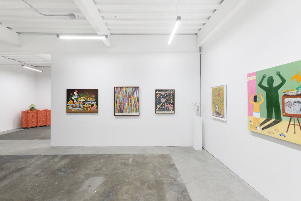 Installation view of 