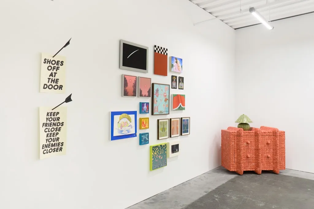 Installation view of 
