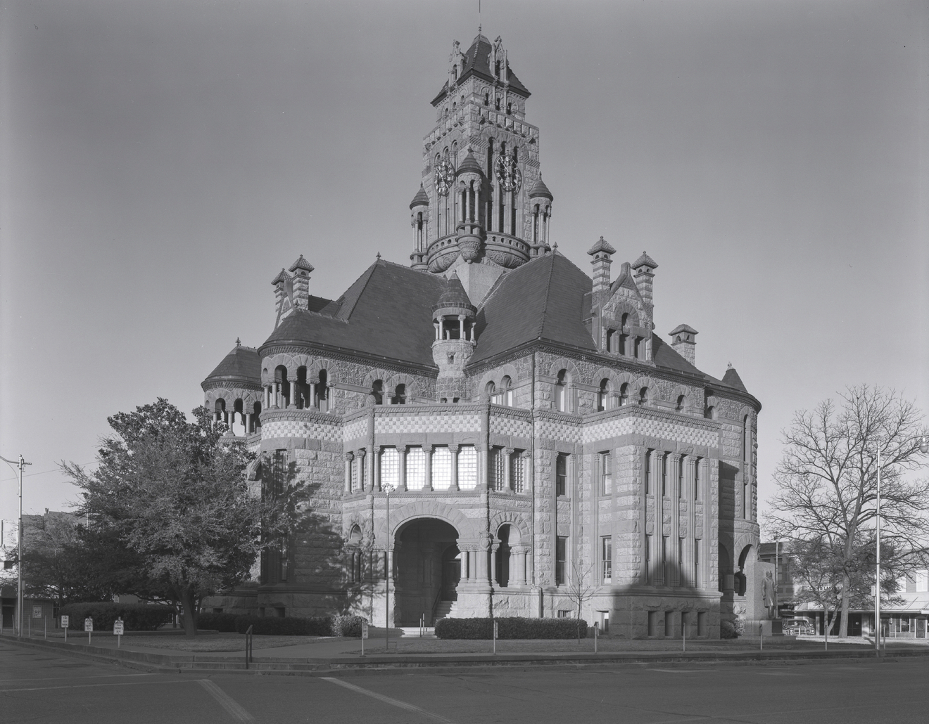 Ellis County Courthouse, US 77 &amp;amp; 287, Waxahachie, TX, 1977
