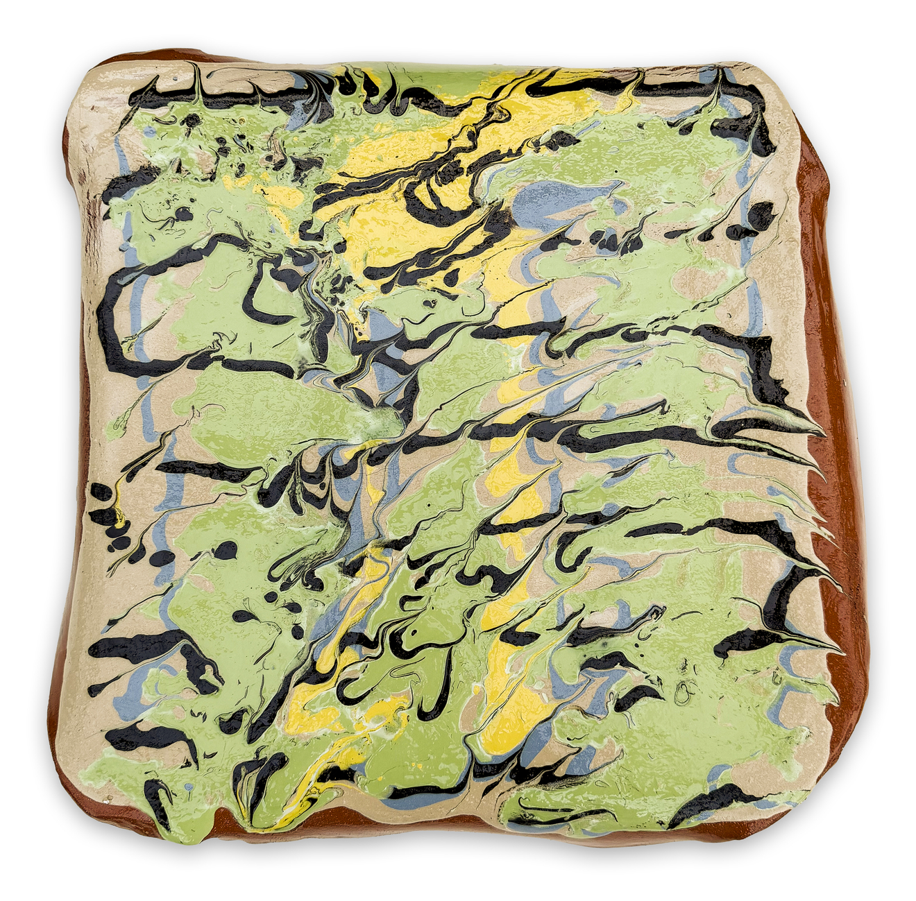 Christabel MacGreevy, Automatic Drawings, Slipware, 2025