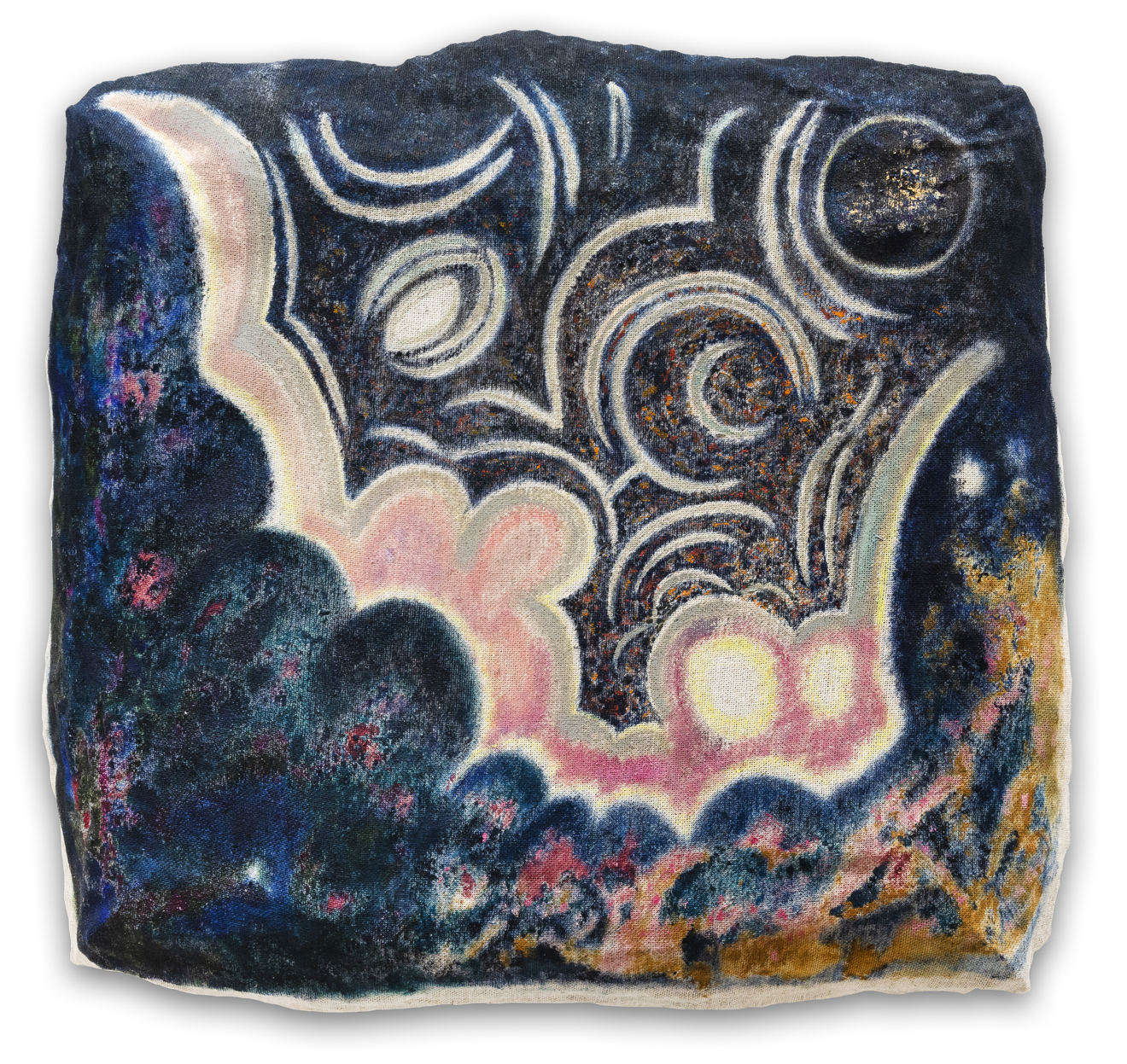 Javier Arce, Sobre lo cercano (Luz negra), 2025