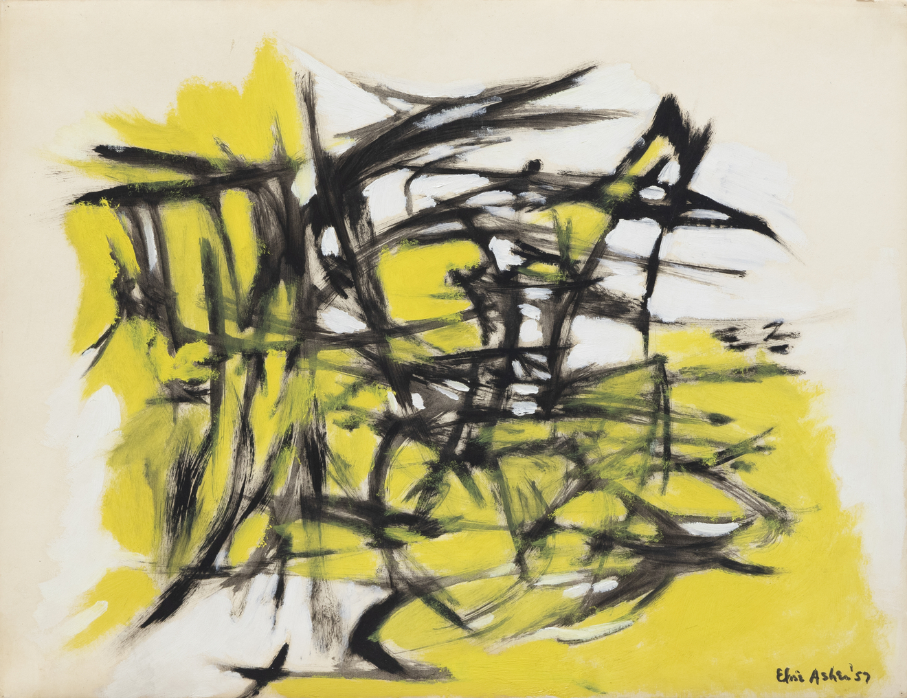 Elise Asher, Untitled, 1957