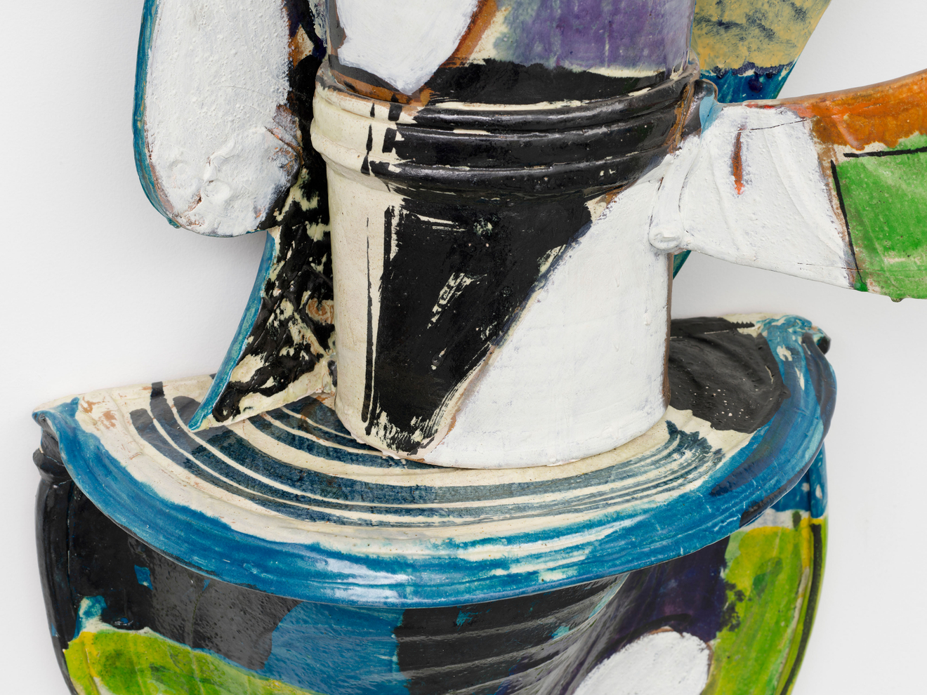 Betty Woodman, Balustrade Relief Vase: 96-20, 1996