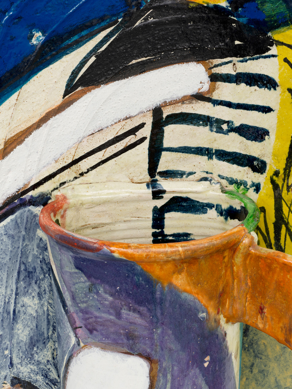 Betty Woodman, Balustrade Relief Vase: 96-20, 1996