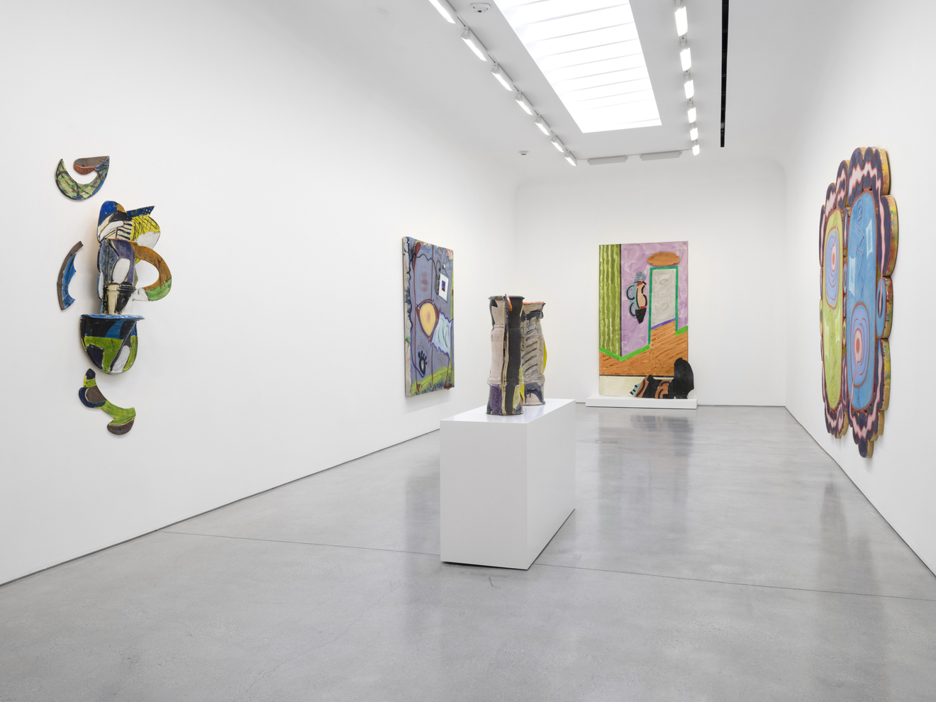 Elizabeth Murray and Betty Woodman