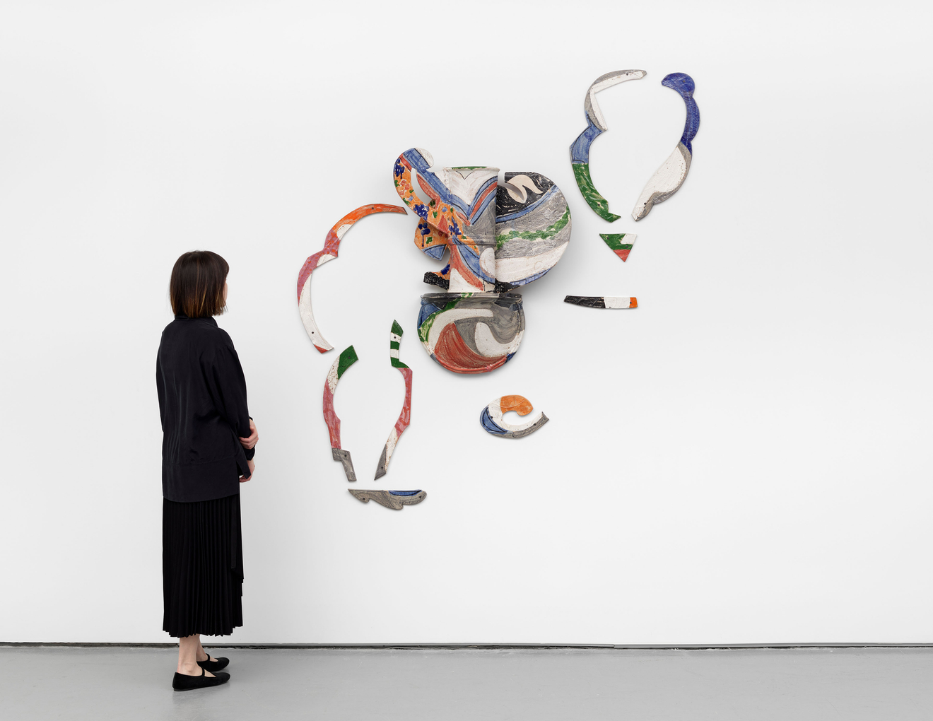 Betty Woodman, Balustrade Relief Vase: 97-9, 1997