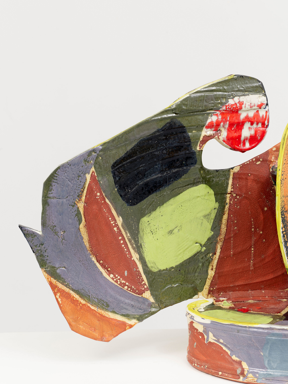 Betty Woodman, Tropical Vase: 8, 1996