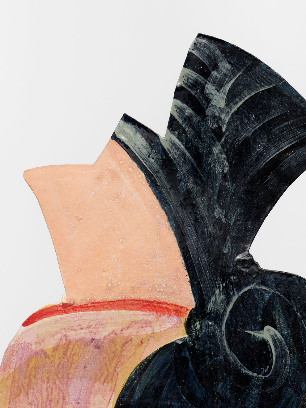 Betty Woodman, Egyptian Mirror Image Vases, 1999