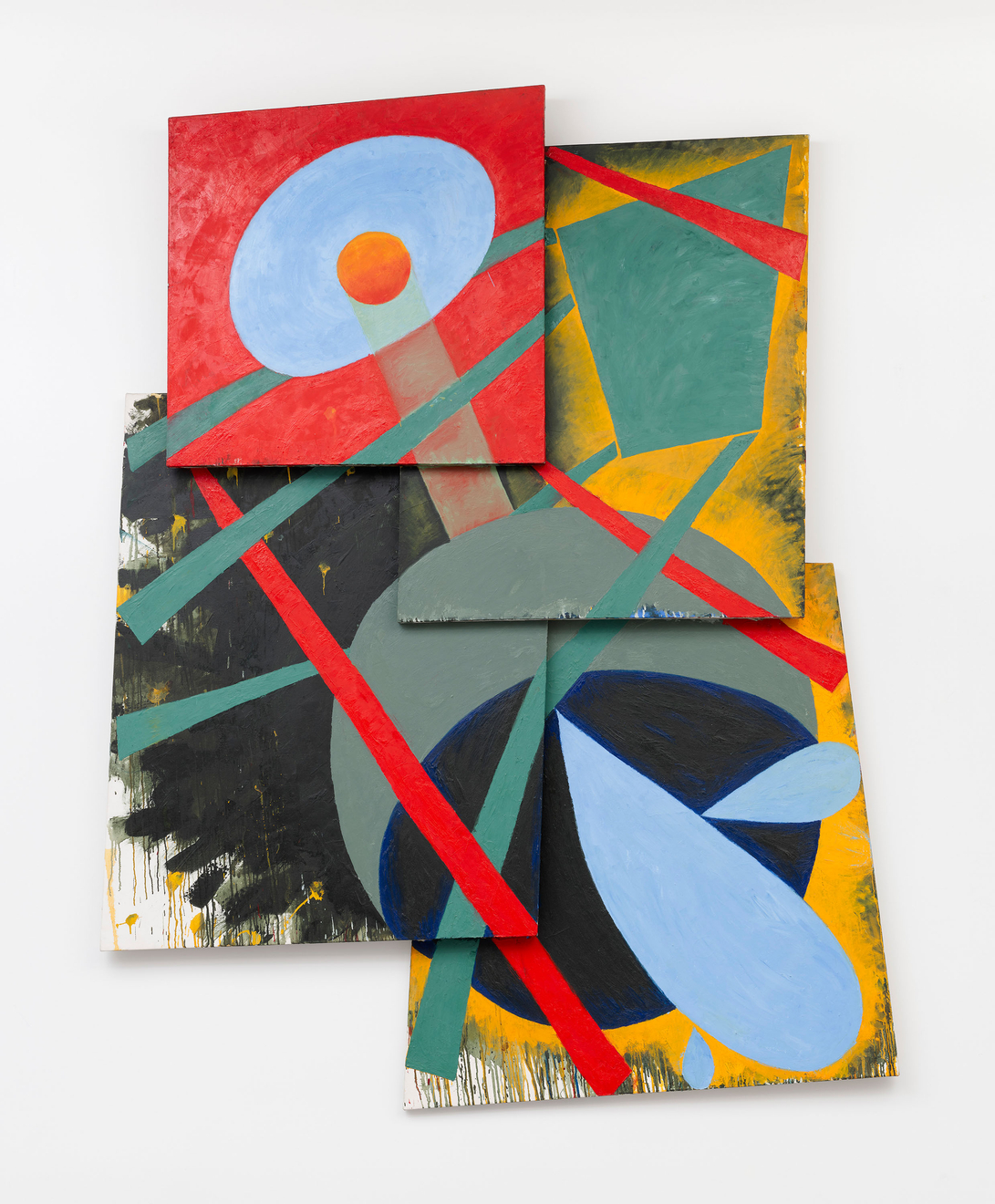 Elizabeth Murray, Flying Bye, 1982