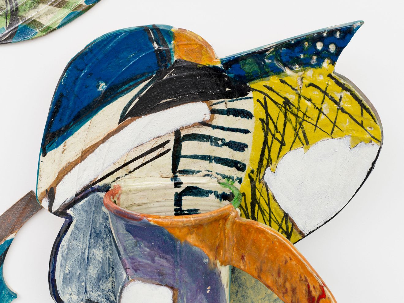 Betty Woodman, Balustrade Relief Vase: 96-20, 1996