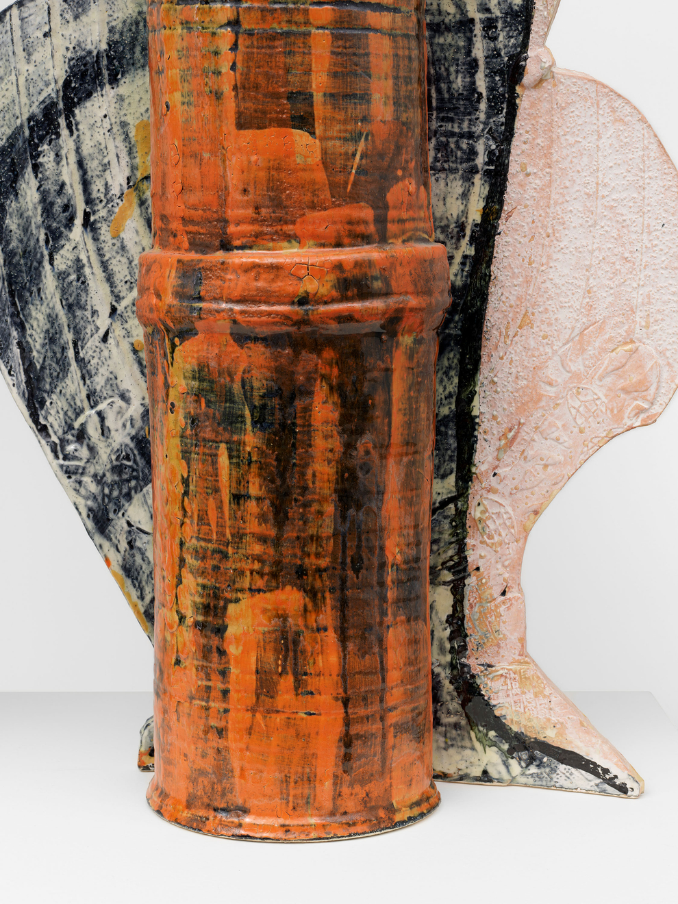 Betty Woodman, Egyptian Mirror Image Vases, 1999