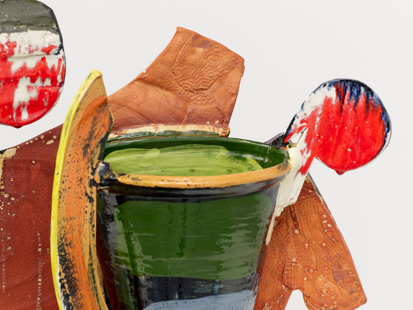 Betty Woodman, Tropical Vase: 8, 1996