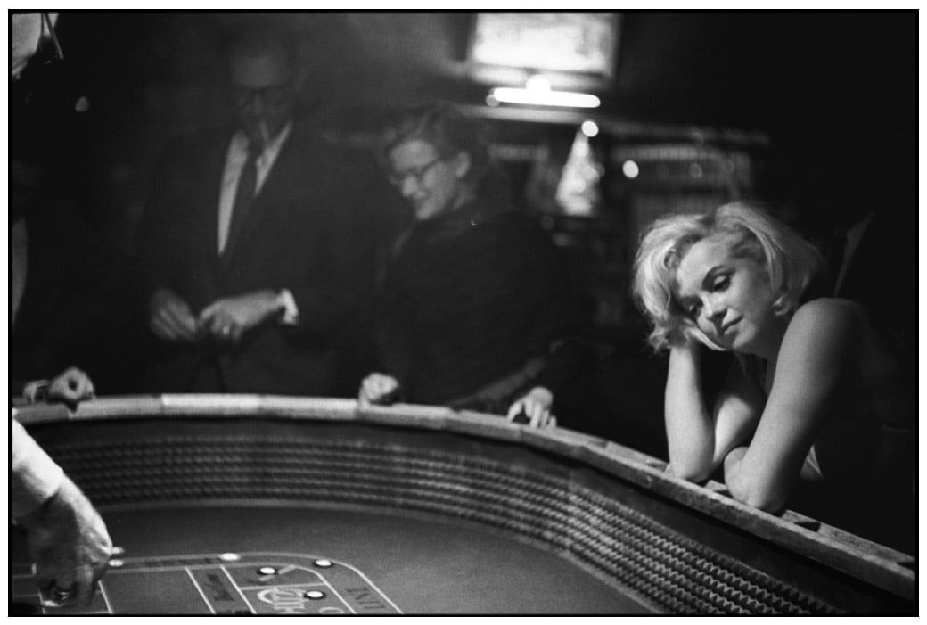 Eve Arnold, Marilyn Monroe on the set of ‘The Misfits’, Reno, Nevada, 1960