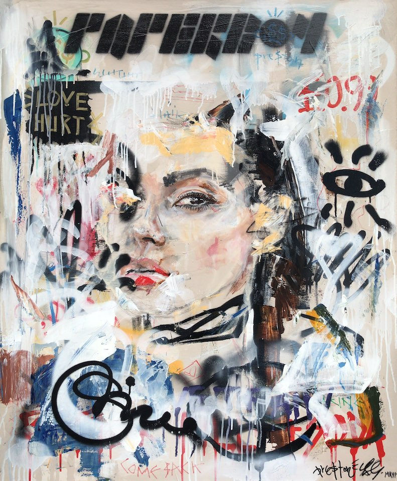 Preston Paperboy, Love Hurt$ - Original artwork, 2017