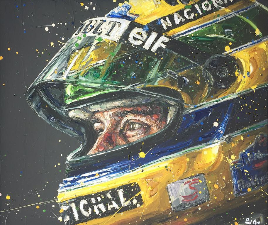 Paul Oz, Designed To Win (canvas), 2017