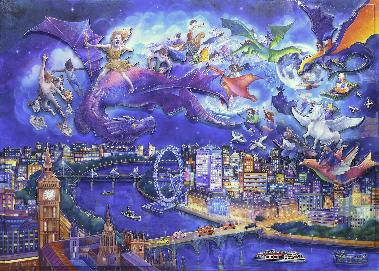 Kerry Darlington, The Worlds Collide, 2018