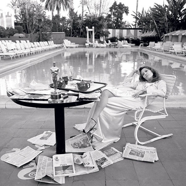 Terry O'Neill, Faye Dunaway, 1977