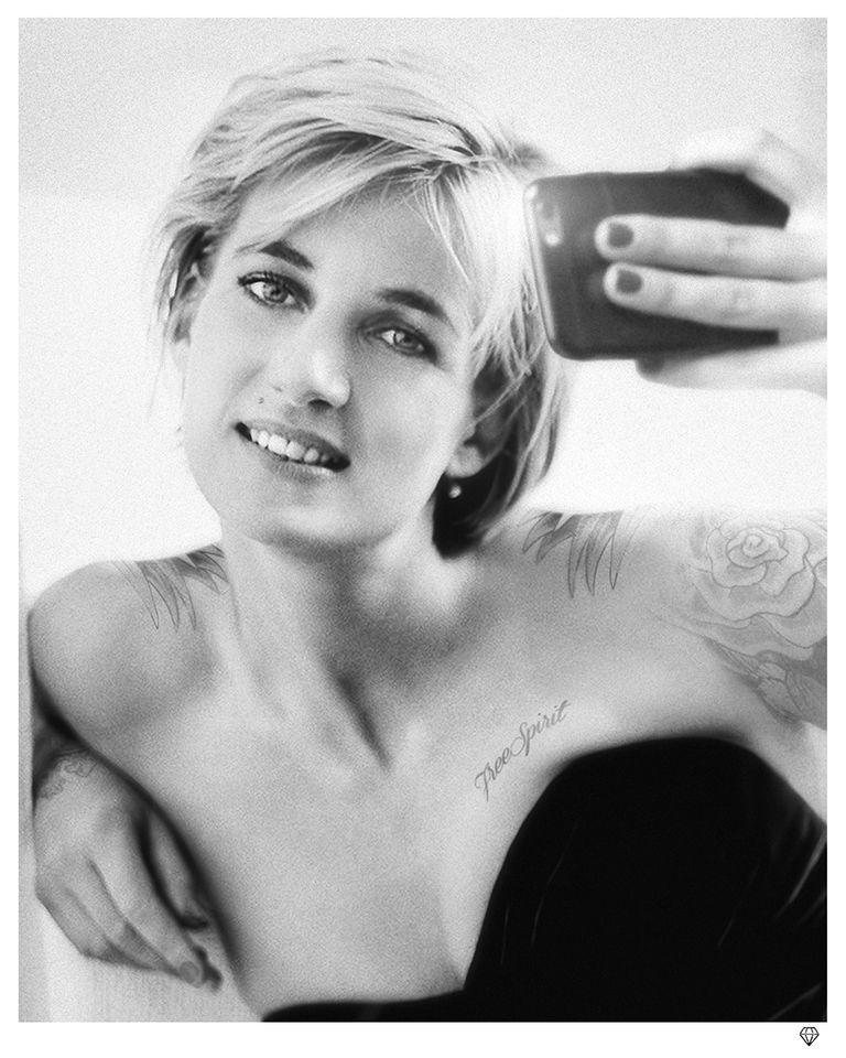 JJ Adams, Princess Diana Selfie, 2018
