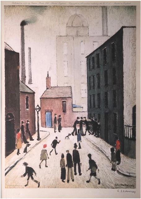 LS Lowry, Industrial Scene, 1974