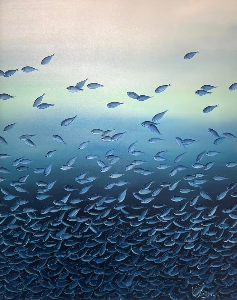 Katherine Stainton, Warmer Waters, 2024