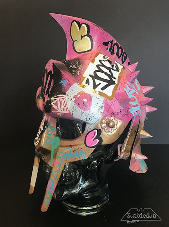 Zombiedan, Vandal Helmet (pink), 2017