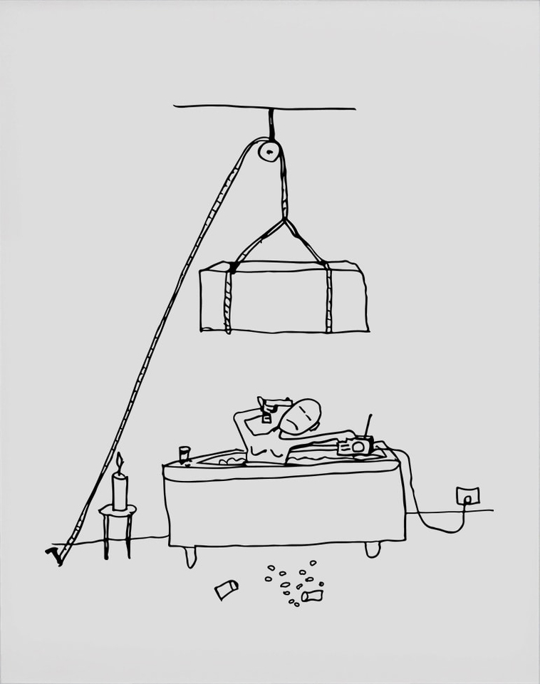 Olaf Breuning, This time it will work, 2018