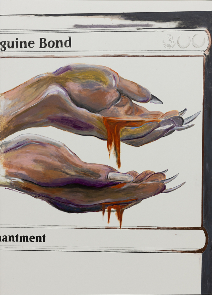 Monika Grabuschnigg, Crying easily (Sanguine bond), 2021