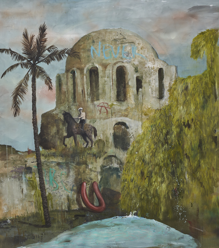 Philip Mueller, Gigi riding hard at tibe beach club, 2019