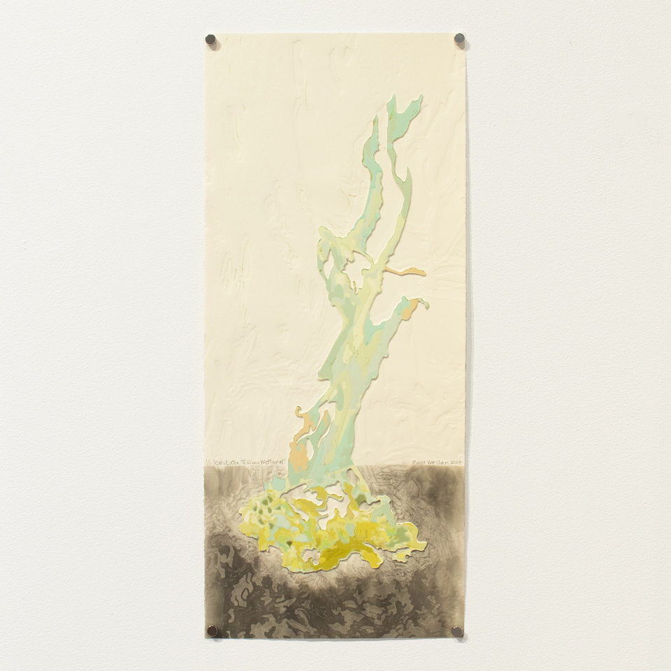 Fiona Van Oyen, Kahikatea, Te Kuru Wetland, 2024