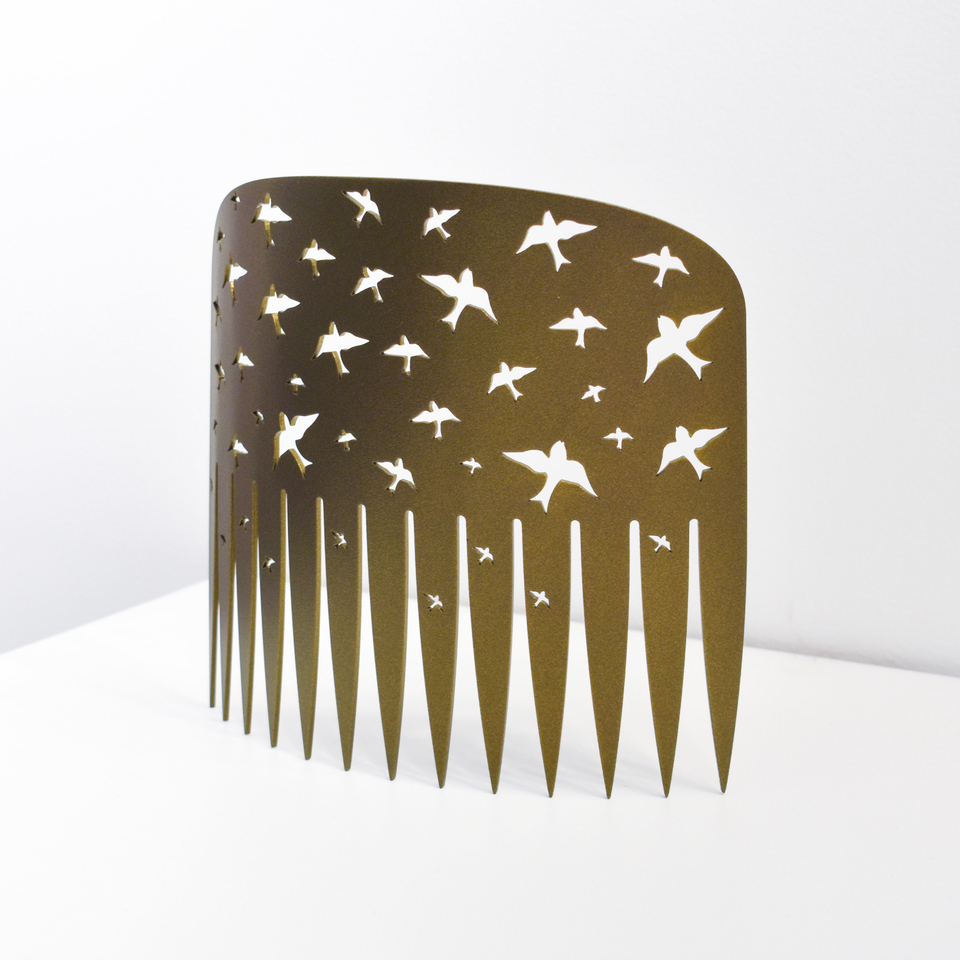 Lonnie Hutchinson, Comb (Tiberius) , 2022