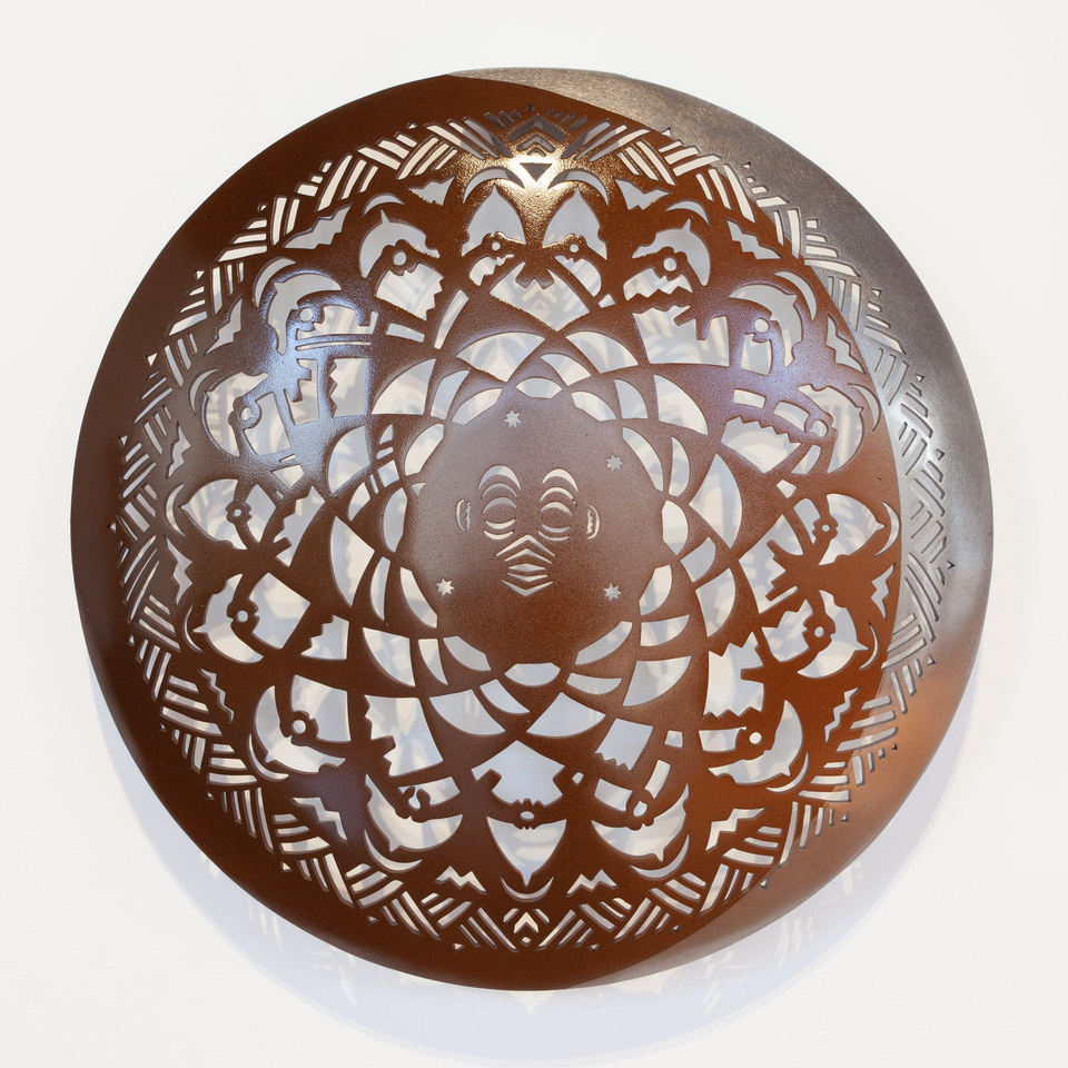 Michel Tuffery, Tangaroa (Waxing Moon), 2024