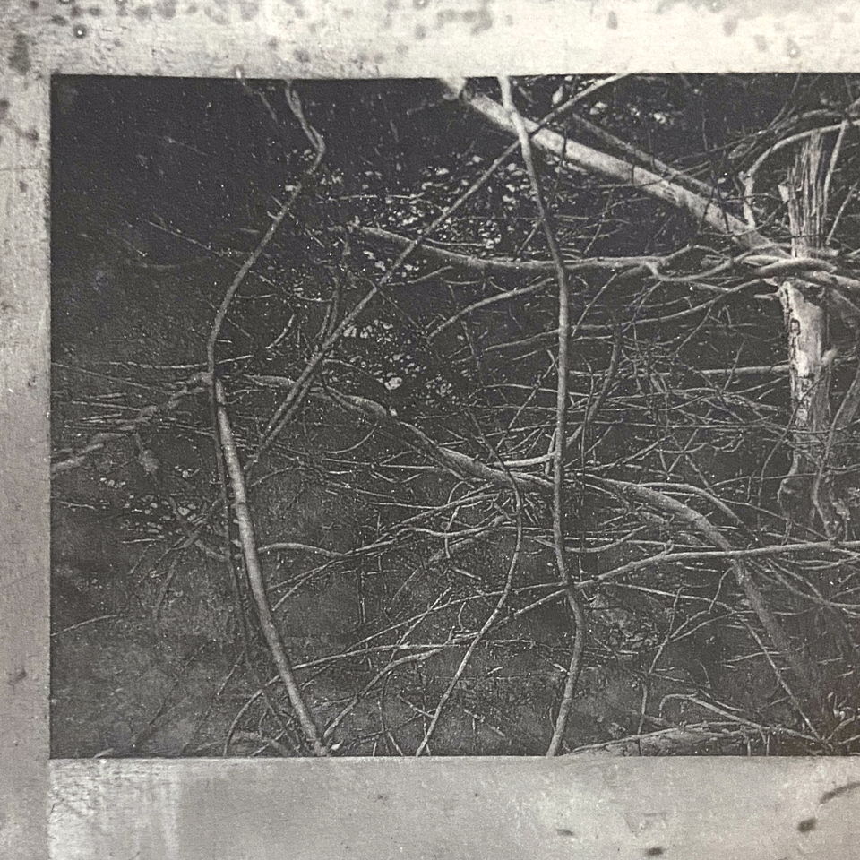 Ann Robinson, Black Wedge Between Earth & Sky, Lightwell Series, 2021