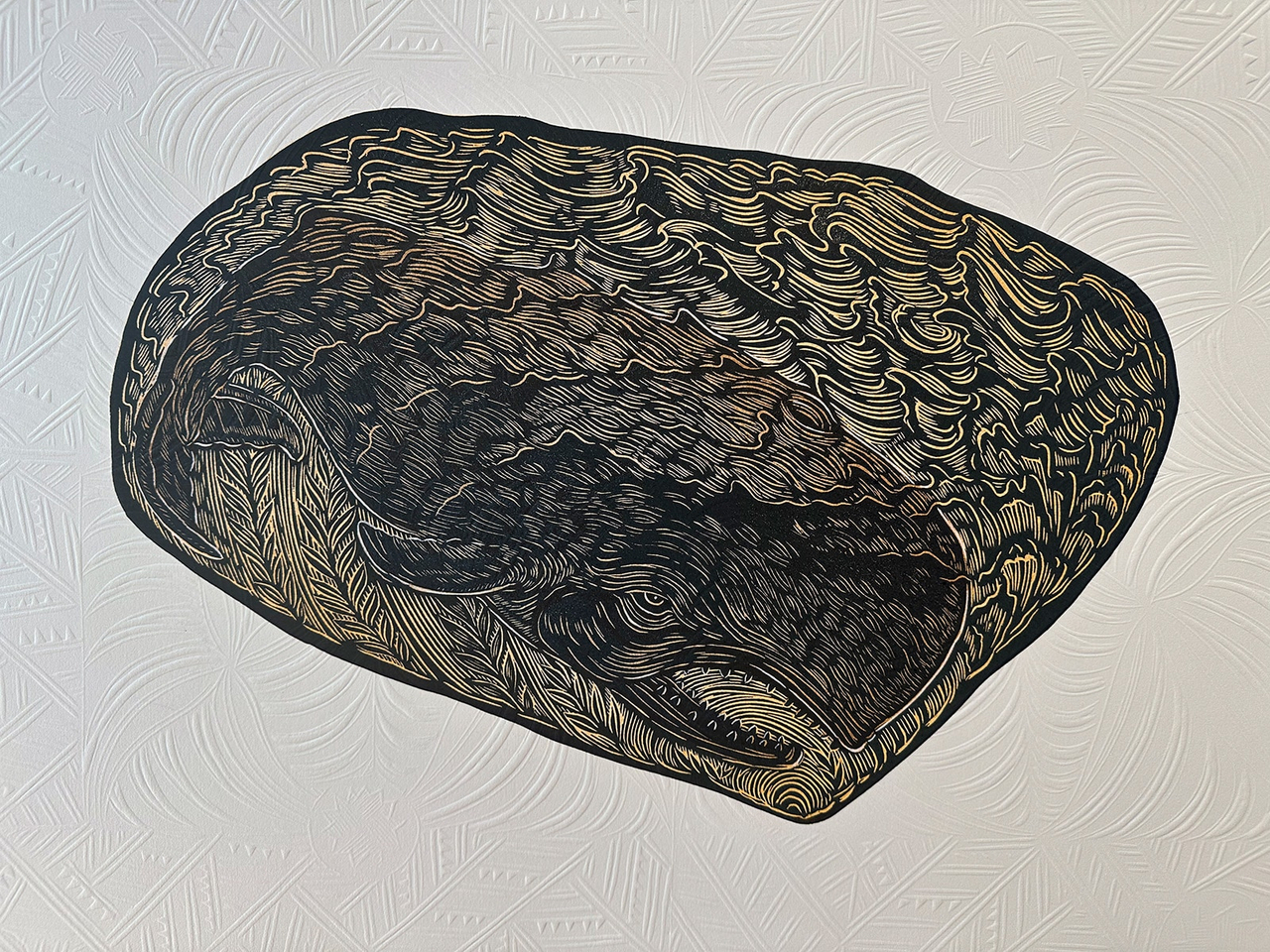 Michel Tuffery, Tohora Cook Strait Survey Tahi, 2016