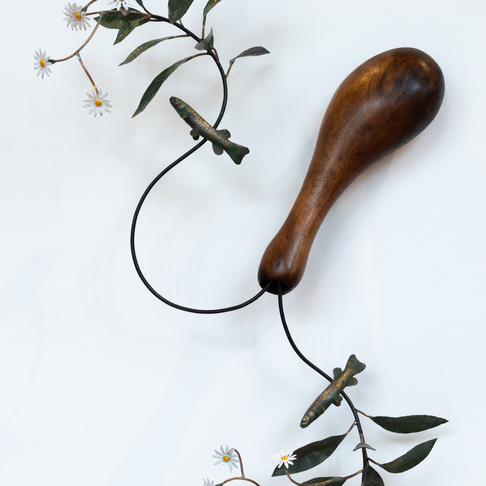 Bing Dawe, From the Constellation Aquarius - Container with Galaxiidae and Streamside Daisy, 2024