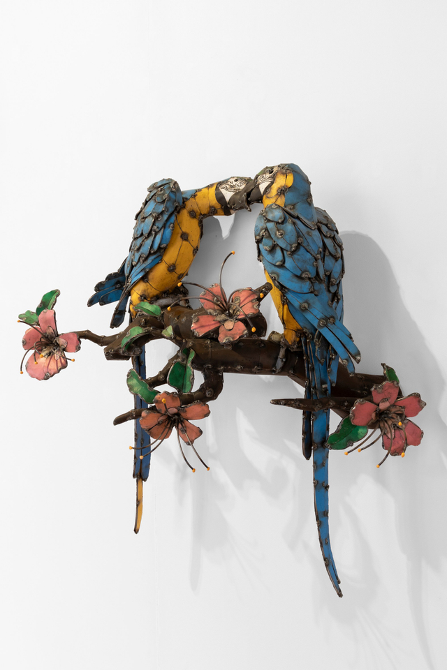 Hannah Kidd, Tropical Downpour (Blue), 2025