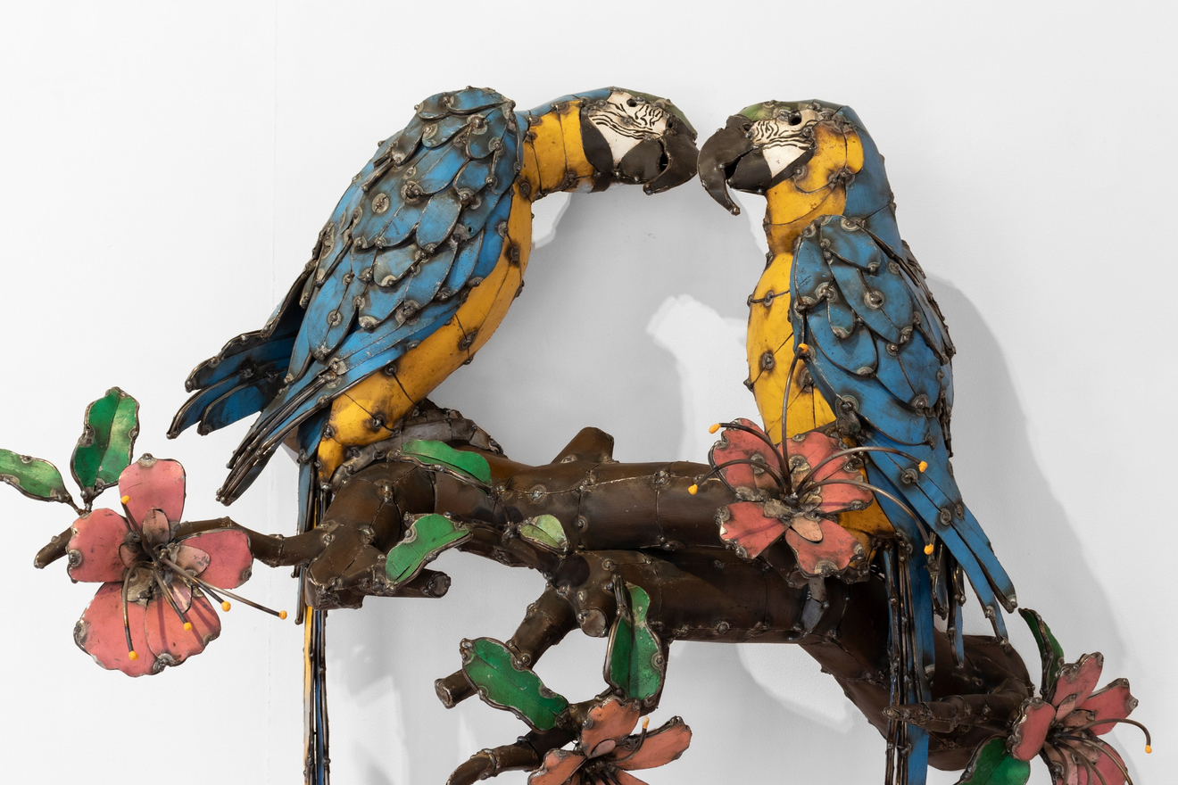 Hannah Kidd, Tropical Downpour (Blue), 2025