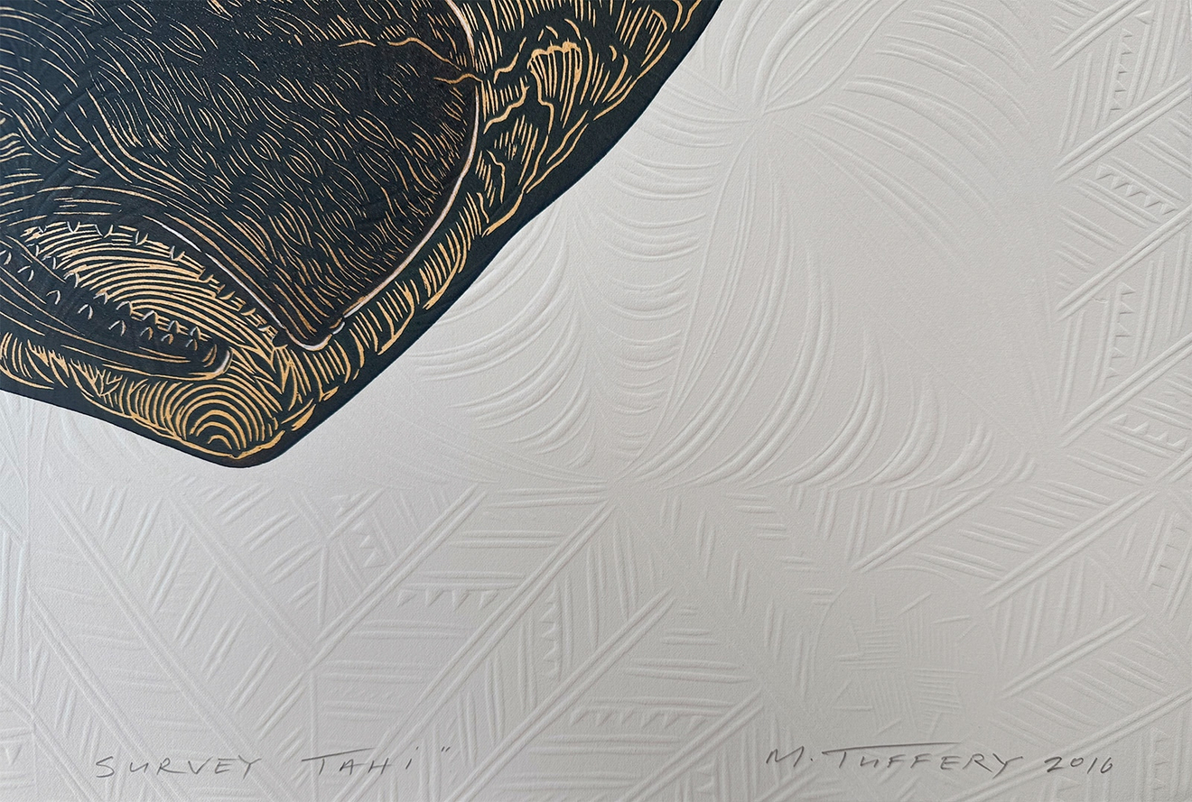 Michel Tuffery, Tohora Cook Strait Survey Tahi, 2016