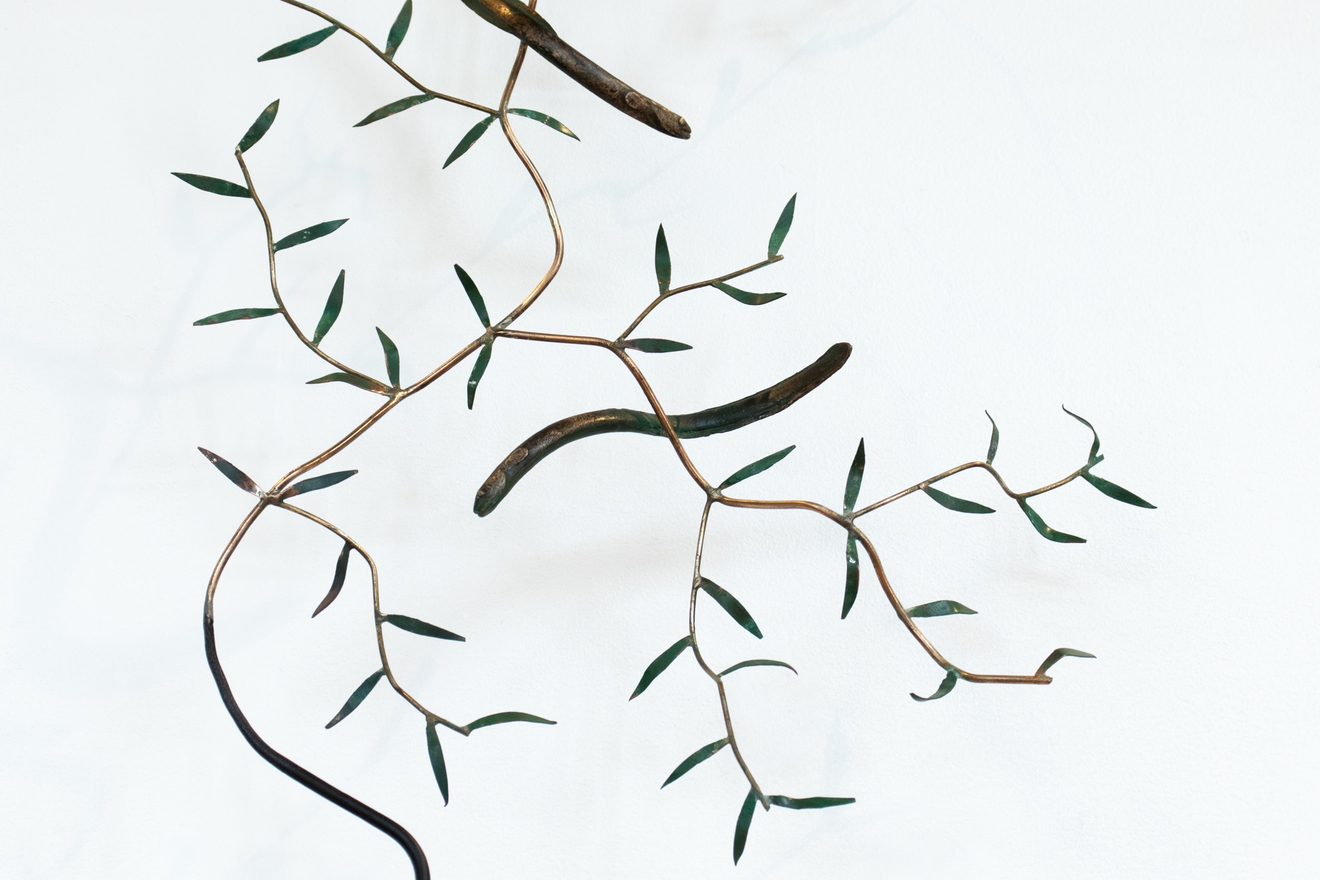 Bing Dawe, Streamside Reflection - Okuti River with Tunariki and Ribbonwood, 2024