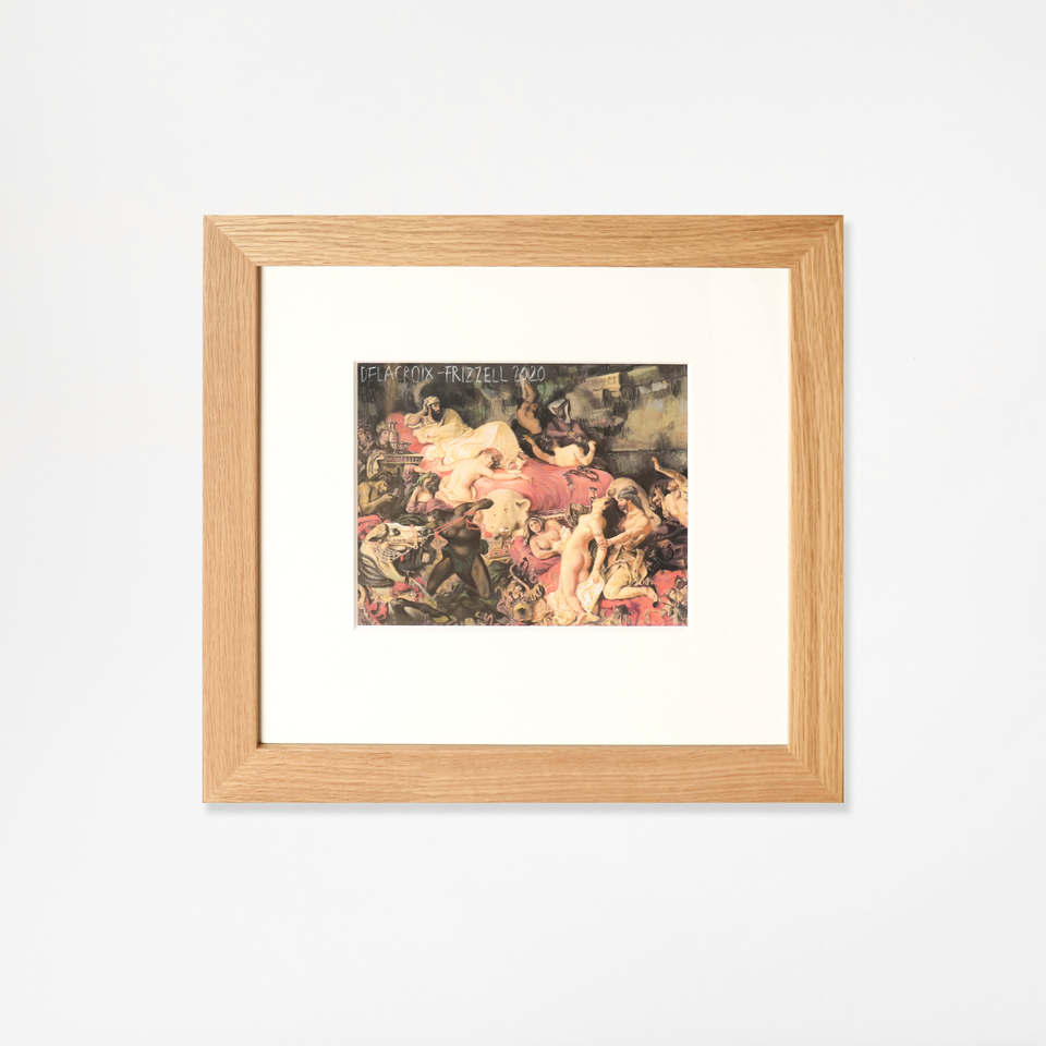 Dick Frizzell, Delacroix, 2020