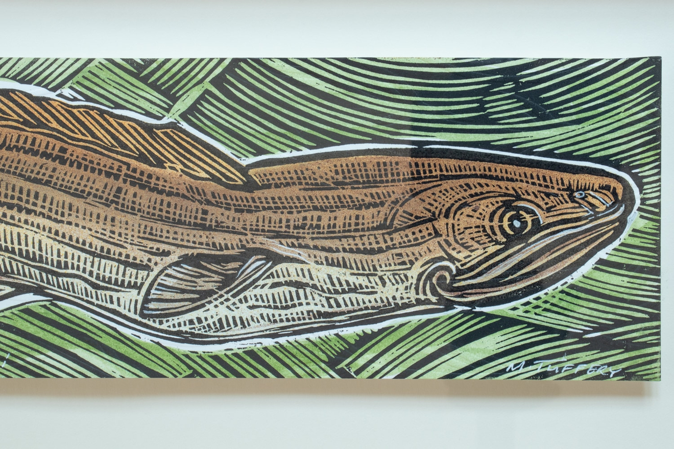 Michel Tuffery, Tuna Kākāriki, 2022